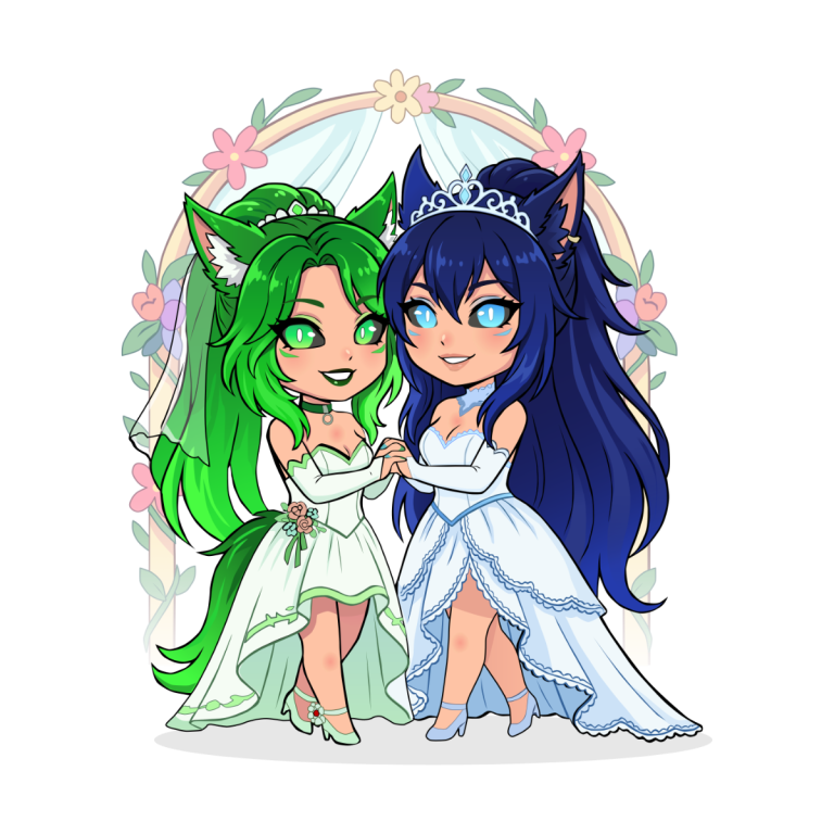 Chibi Design - Wedding gift